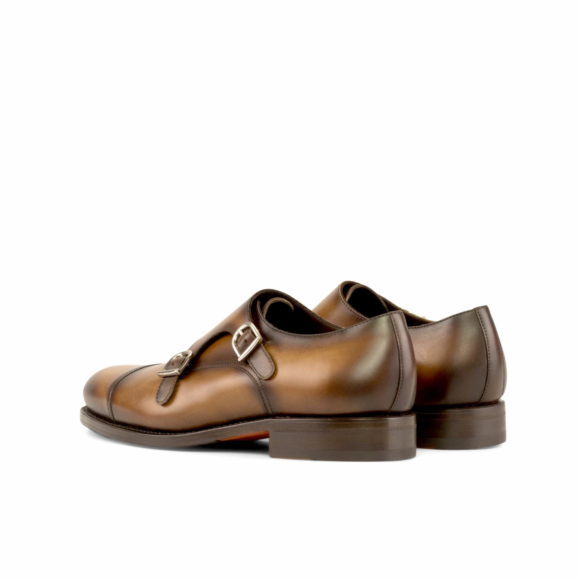Vellano Tan Dual Tone Double Monk