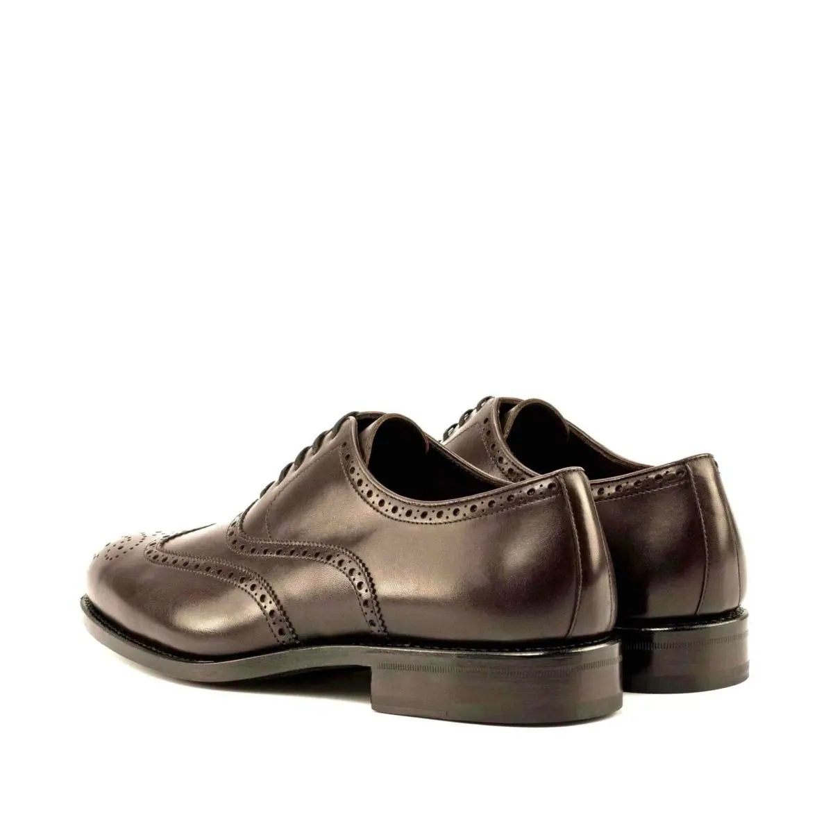 Vellano Brown Wing Tip Brogue Shoe