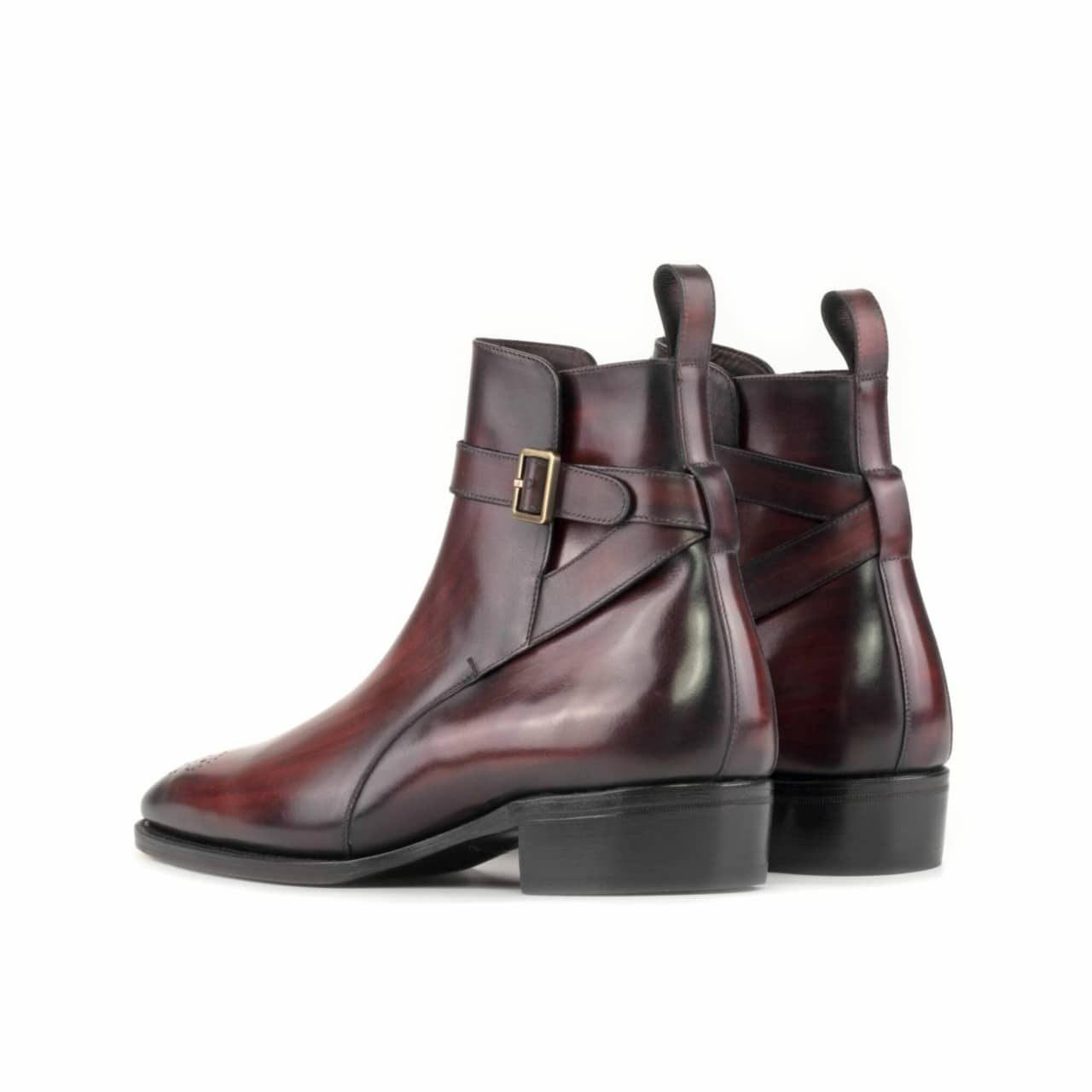 Vellano Patina Burgundy Jodhpuri Boot