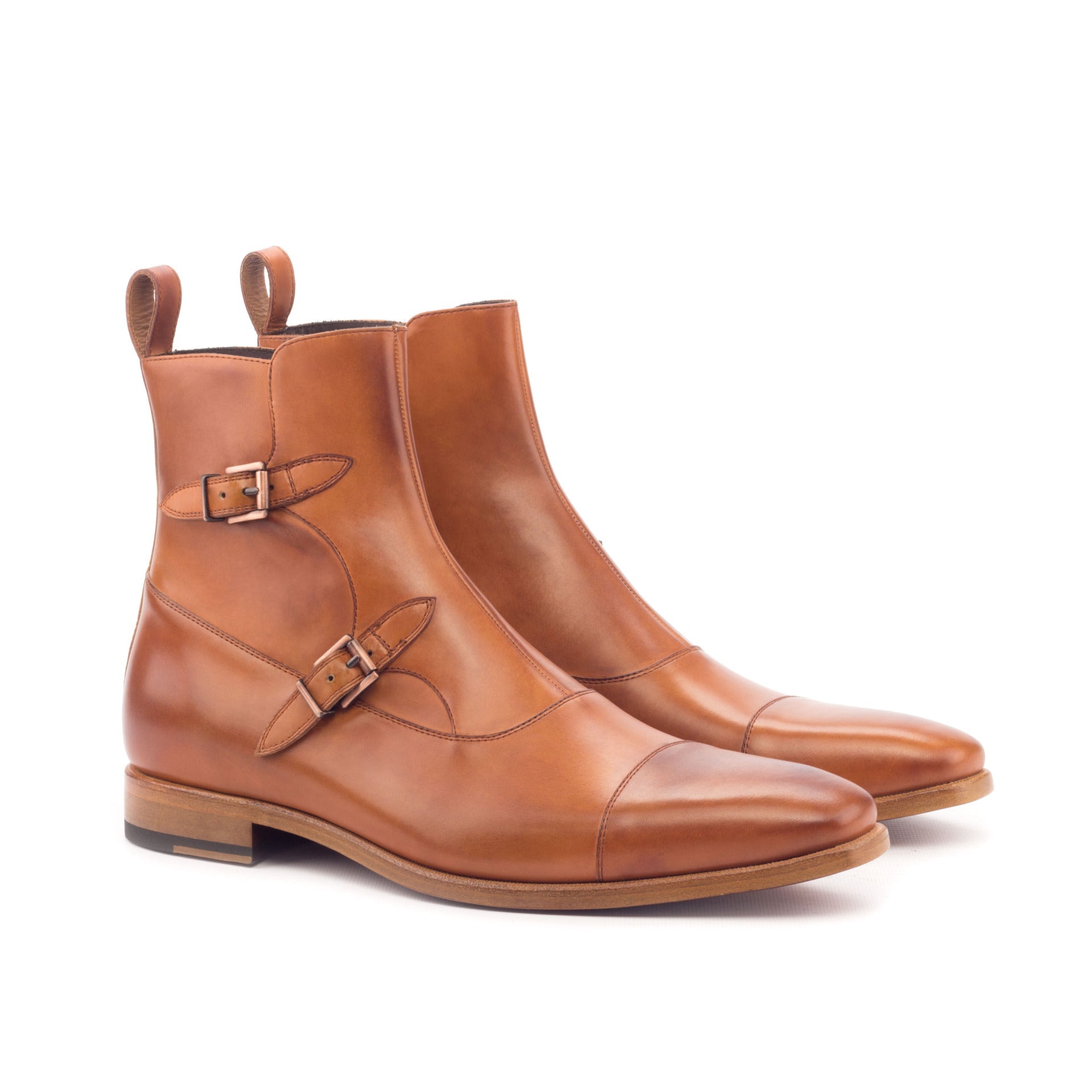 Vellano Tan Octavian Buckle Boot
