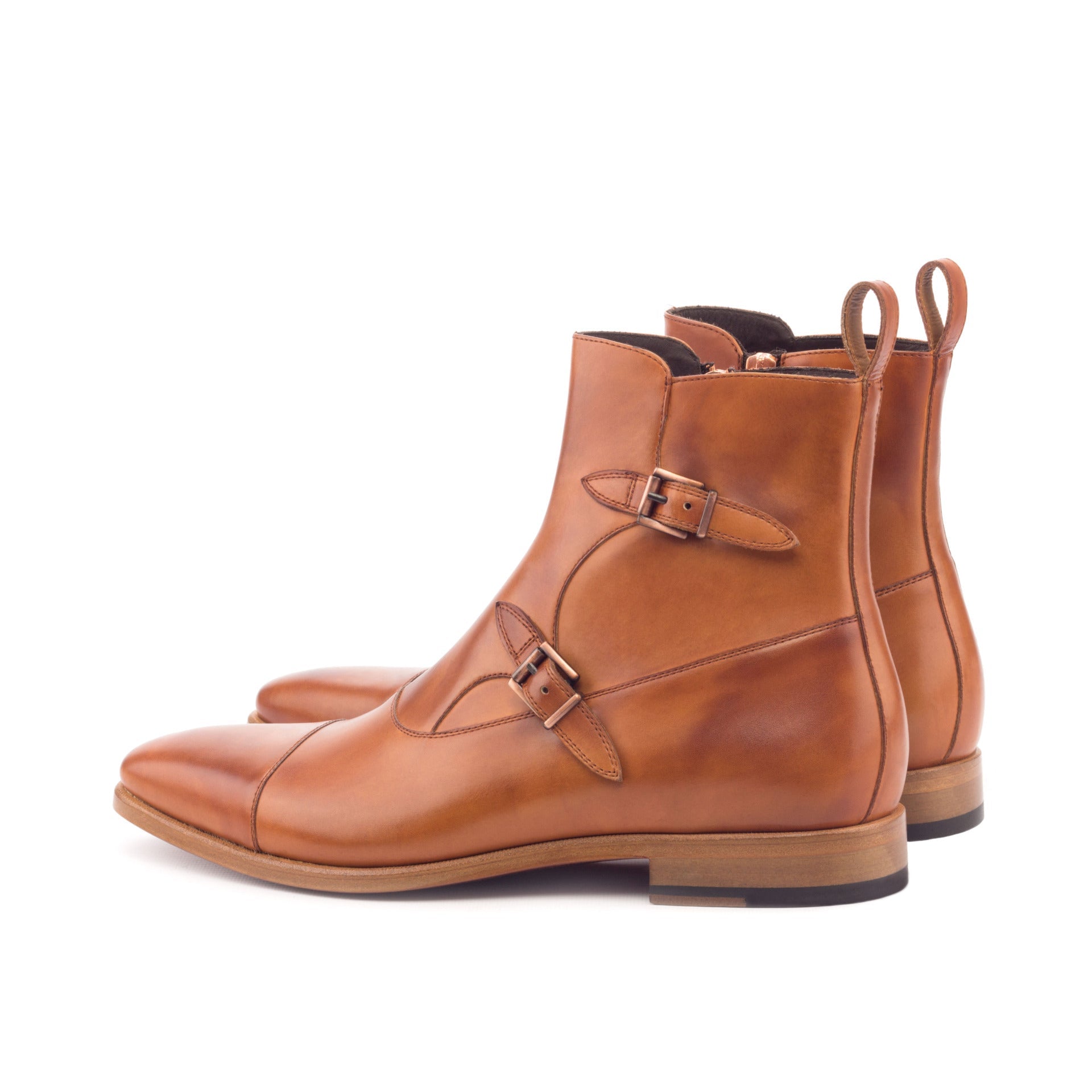 Vellano Tan Octavian Buckle Boot