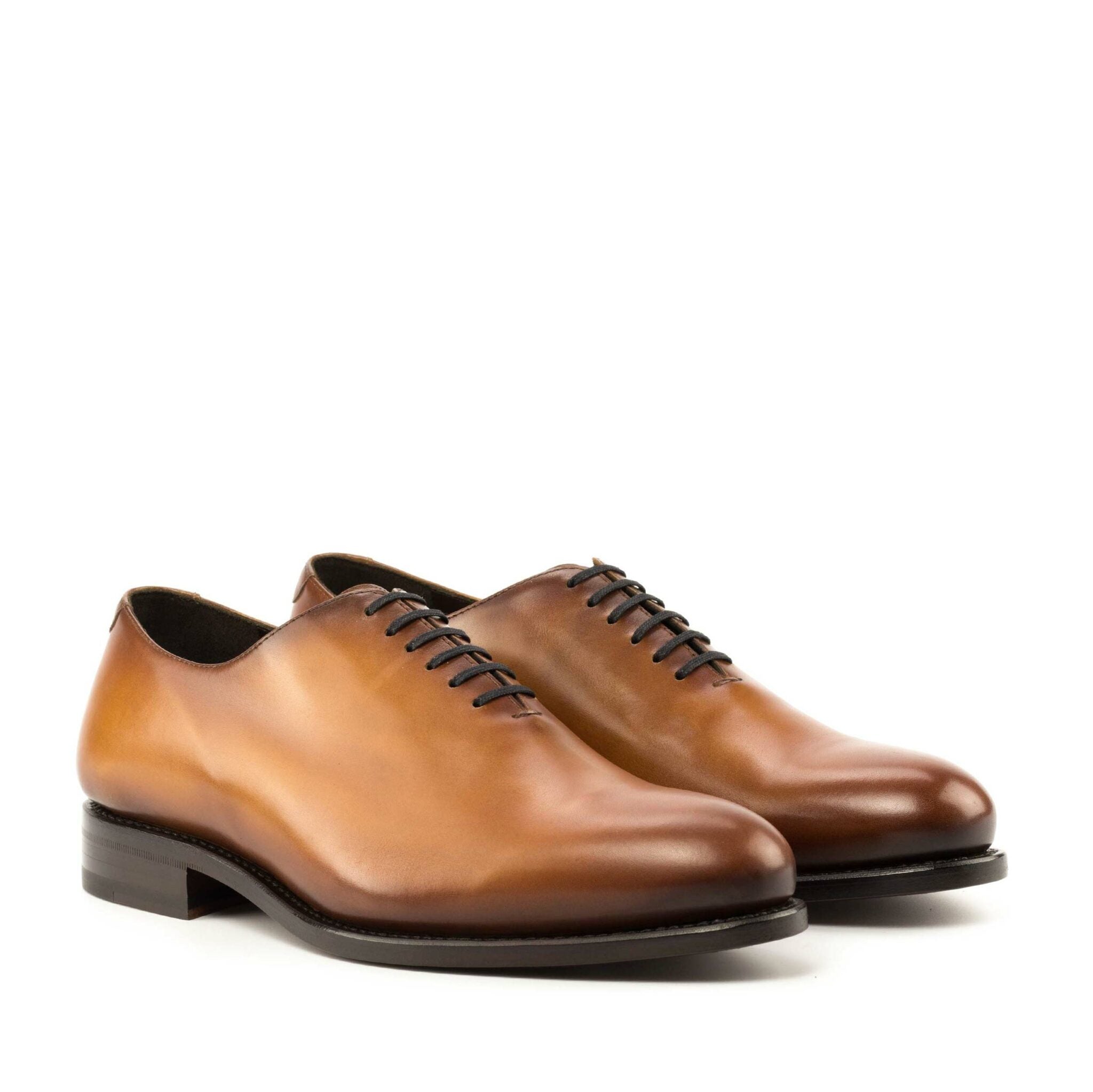 Vellano Premium Tan Wholecut Derby Shoe