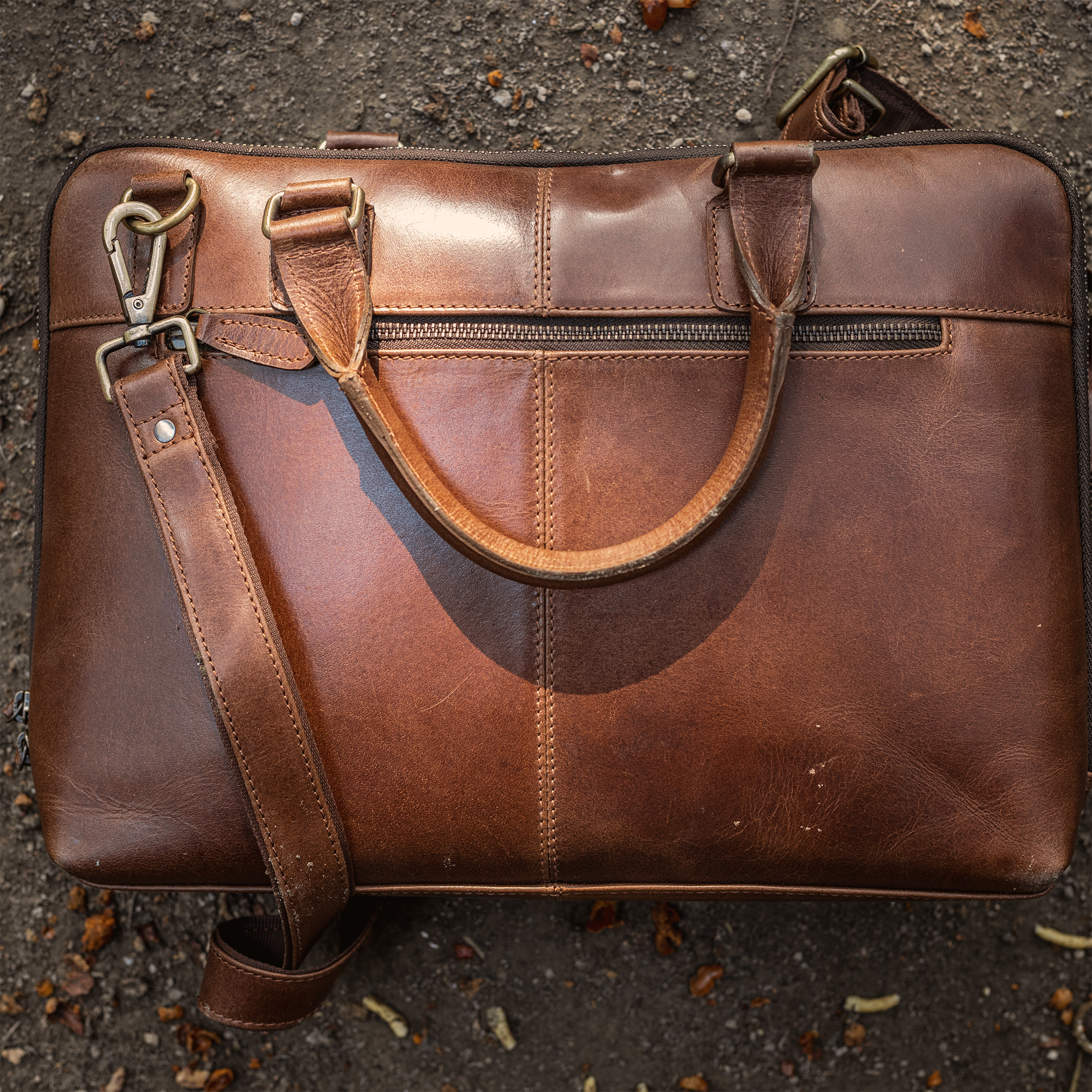 Vellano Stratford Carry Modern Imported Leather Office Bag for Men