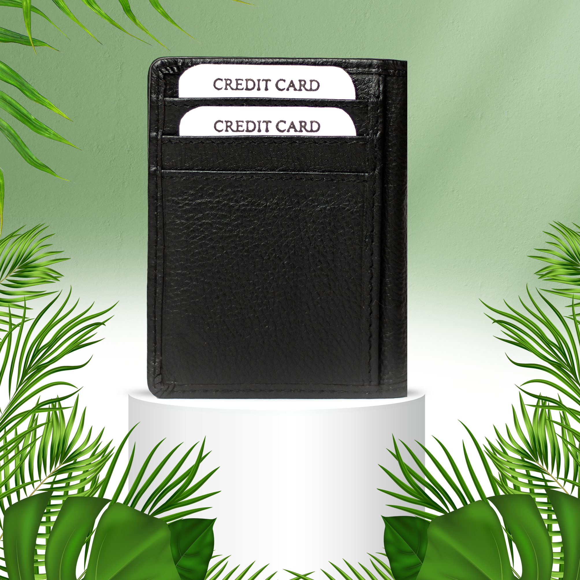 Vellano Strathmere Slim RFID Protected Leather Card Case