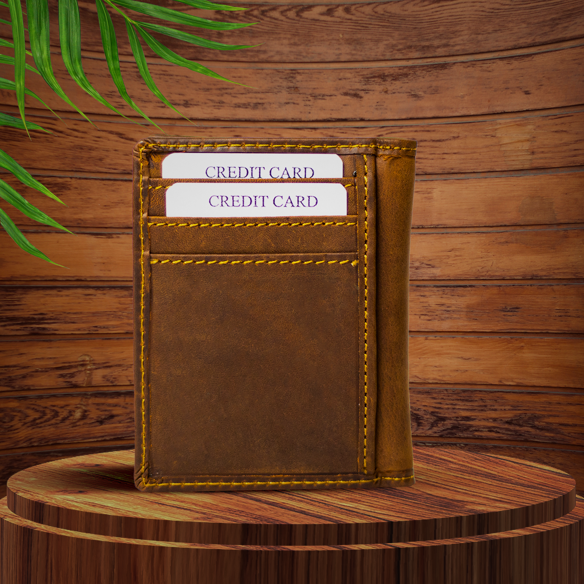 Vellano Strathmere Slim RFID Protected Leather Card Case