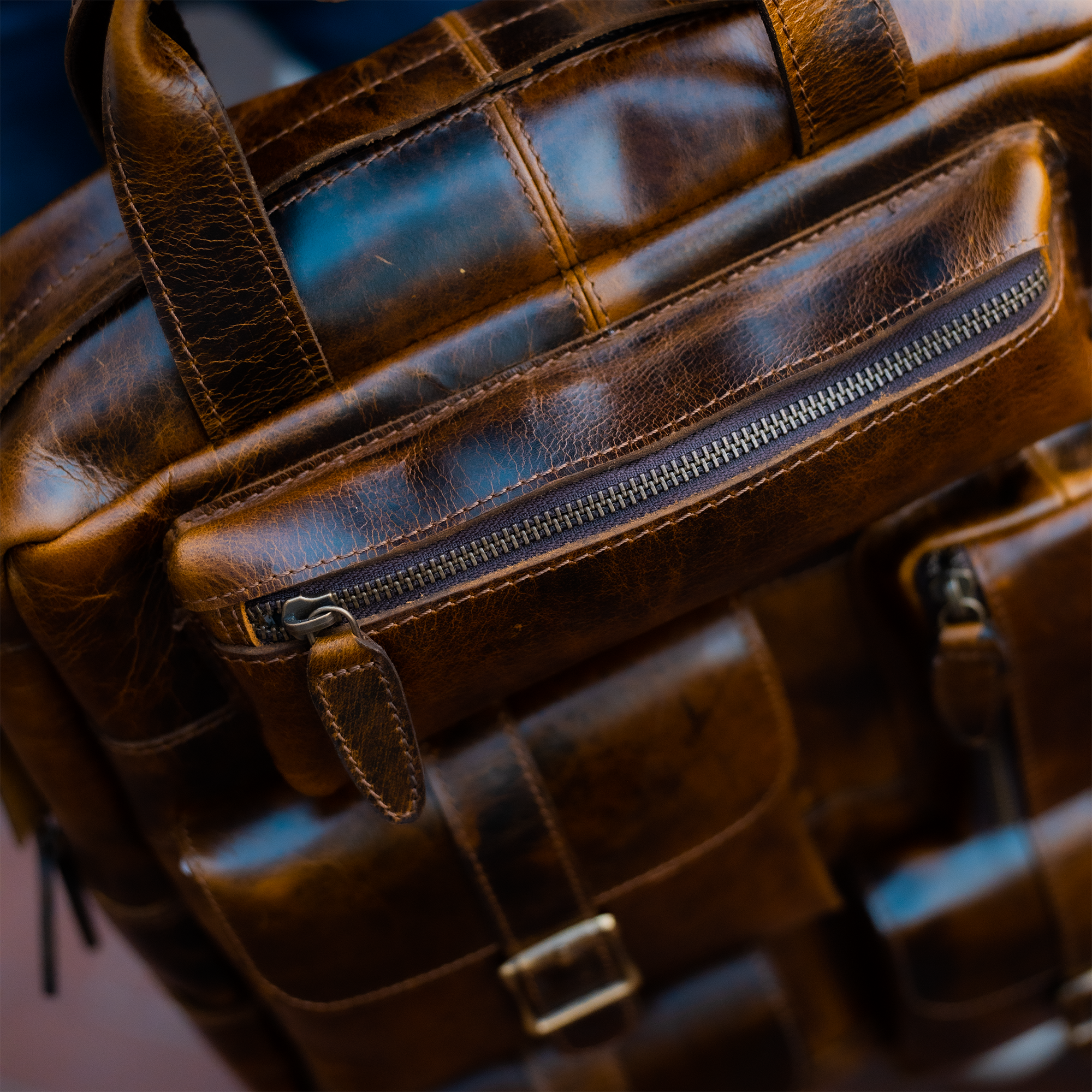 Vellano Solvik Vintage Leather Backpack