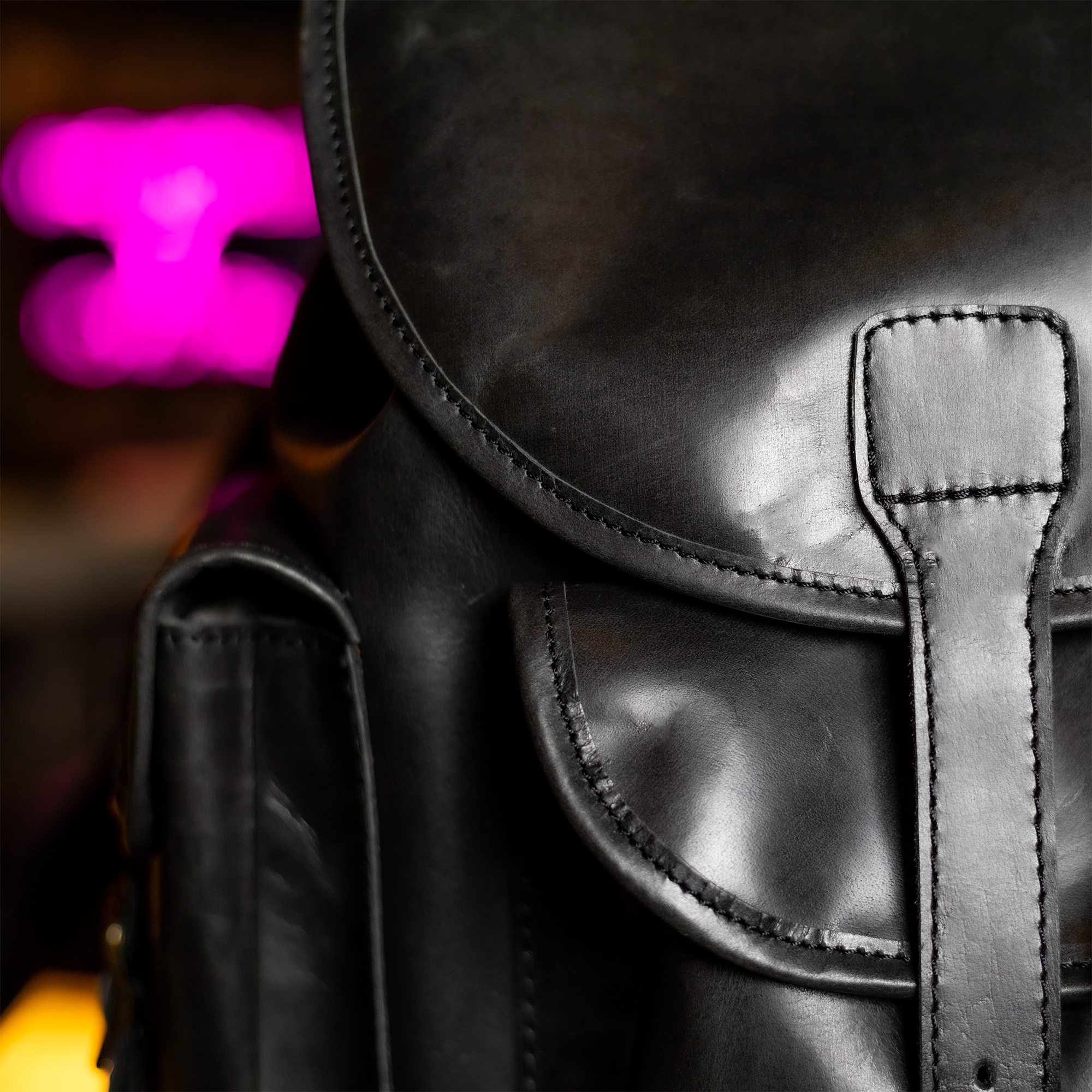 Vellano LedgePort Flap Over Leather Utility Bag with Everyday Style