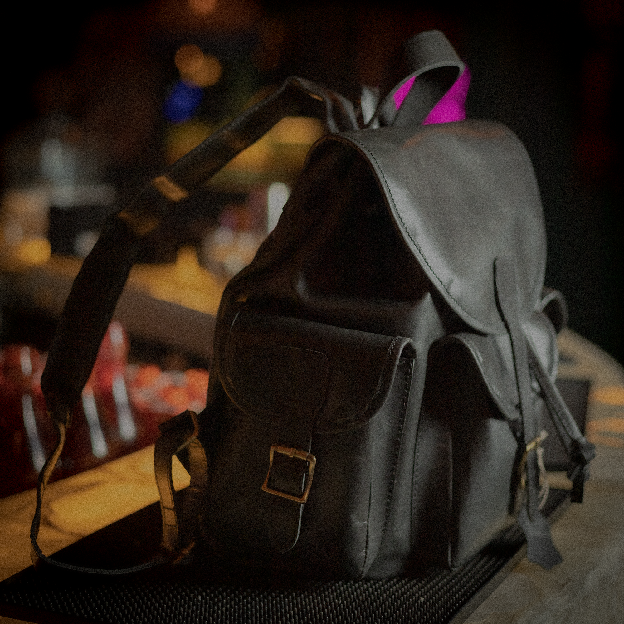 Vellano LedgePort Flap Over Leather Utility Bag with Everyday Style