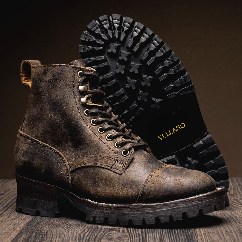 Vellano Outlander Goodyear Welt Service Boot – Stone Ash