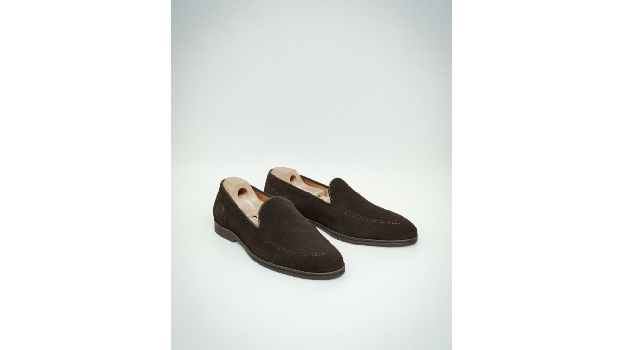 Vellano Branno Suede Loafer Shoes