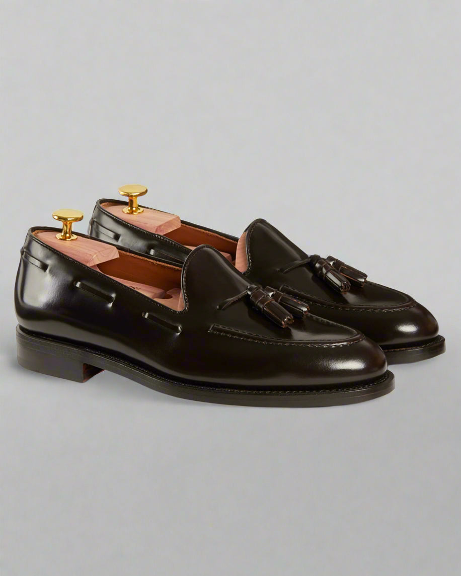 Vellano Halverton Dark Brown Tassel Loafers