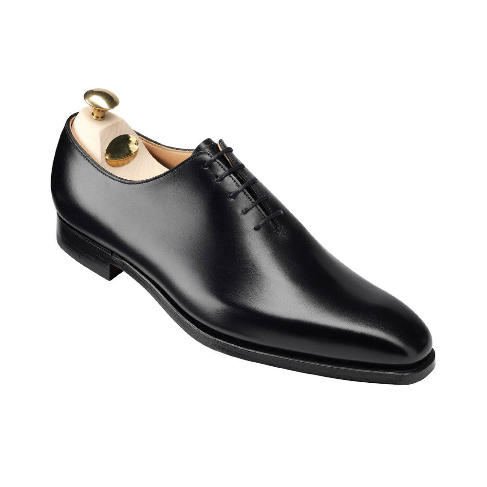 Vellano John Black Wholecut Derby Shoe