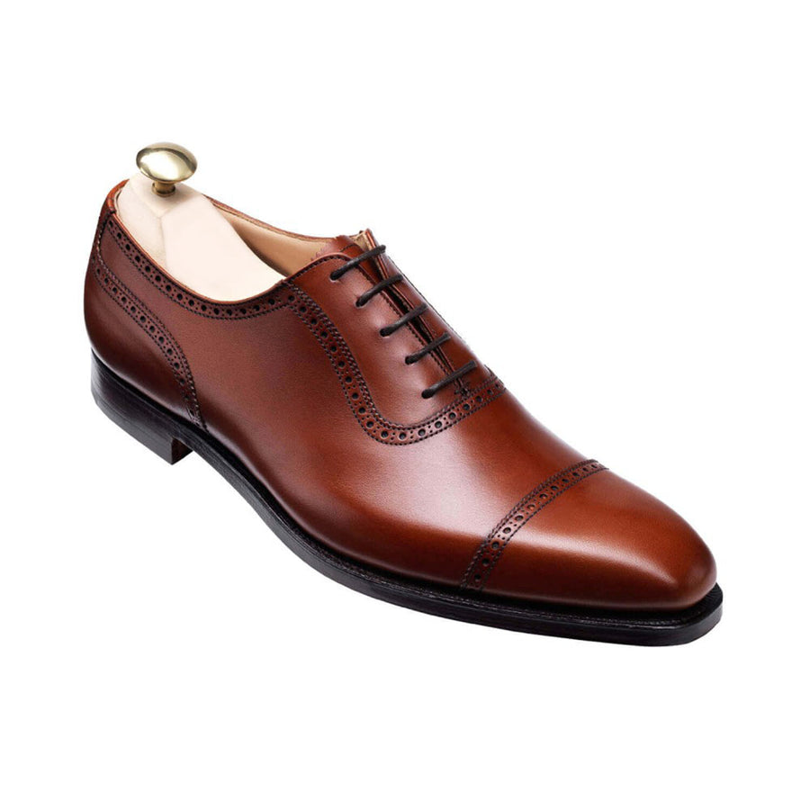 Vellano Chestnut Cap Toe Brogue Shoe