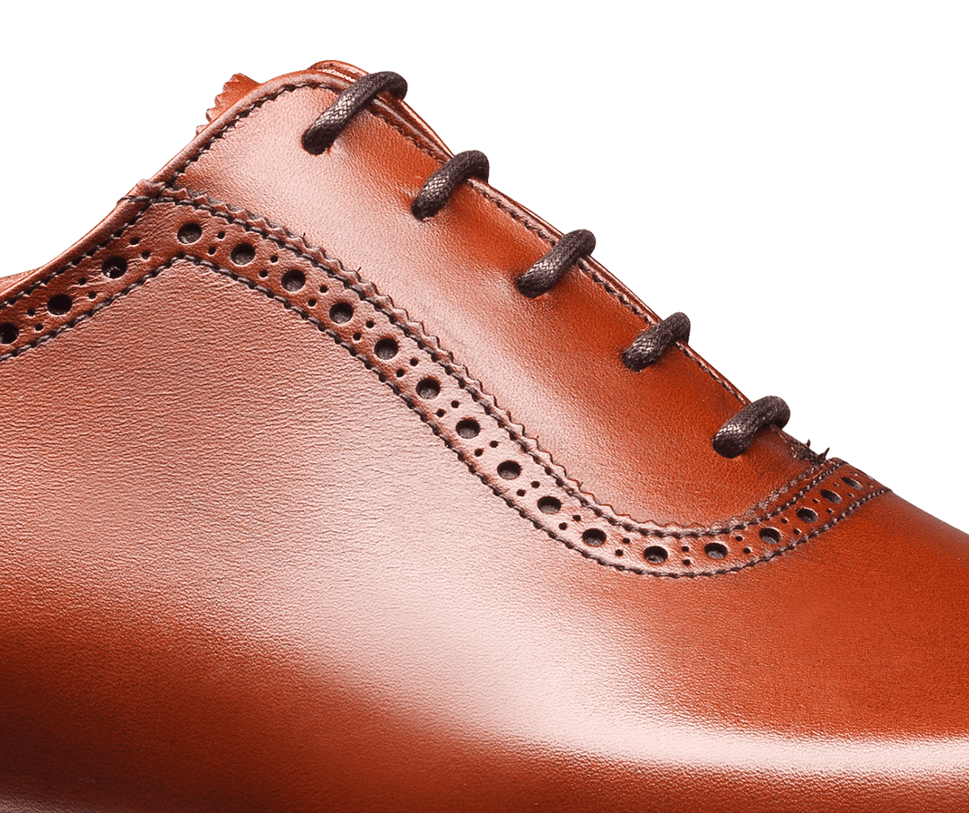 Vellano Chestnut Cap Toe Brogue Shoe