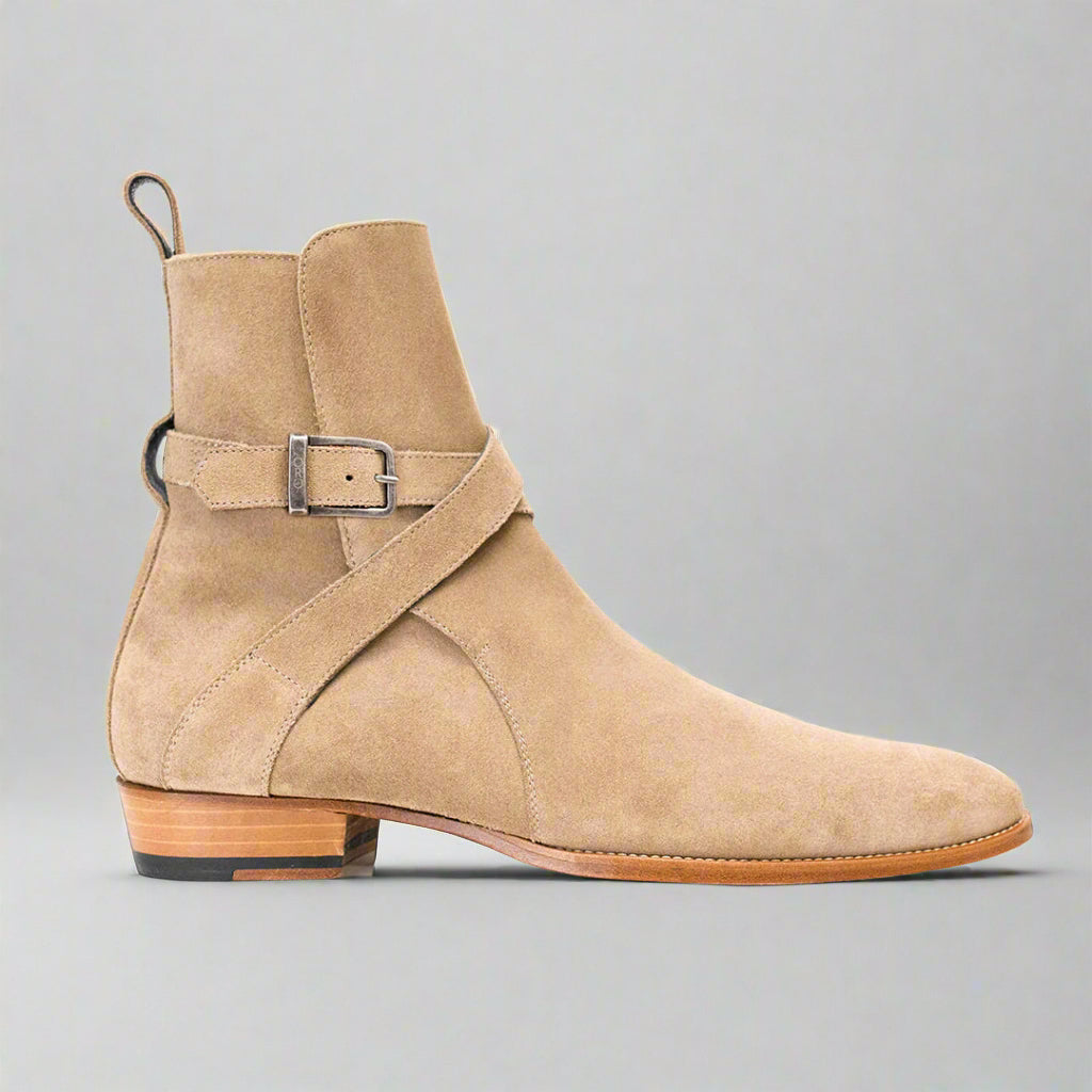 Vellano Jodhpur Boots Beige