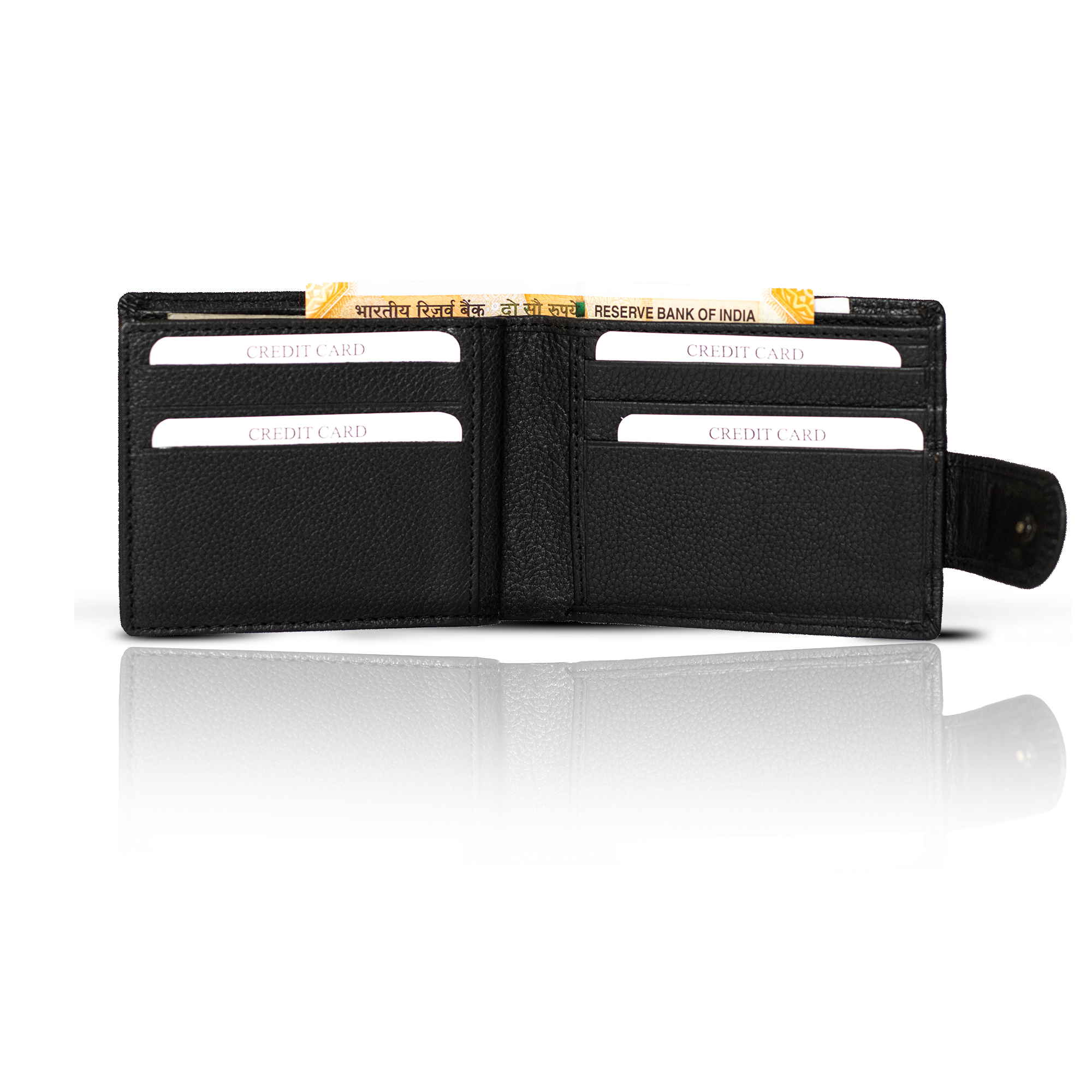 Vellano Ironcrest Fold Men’s Leather Wallet for Sleek Everyday Carry