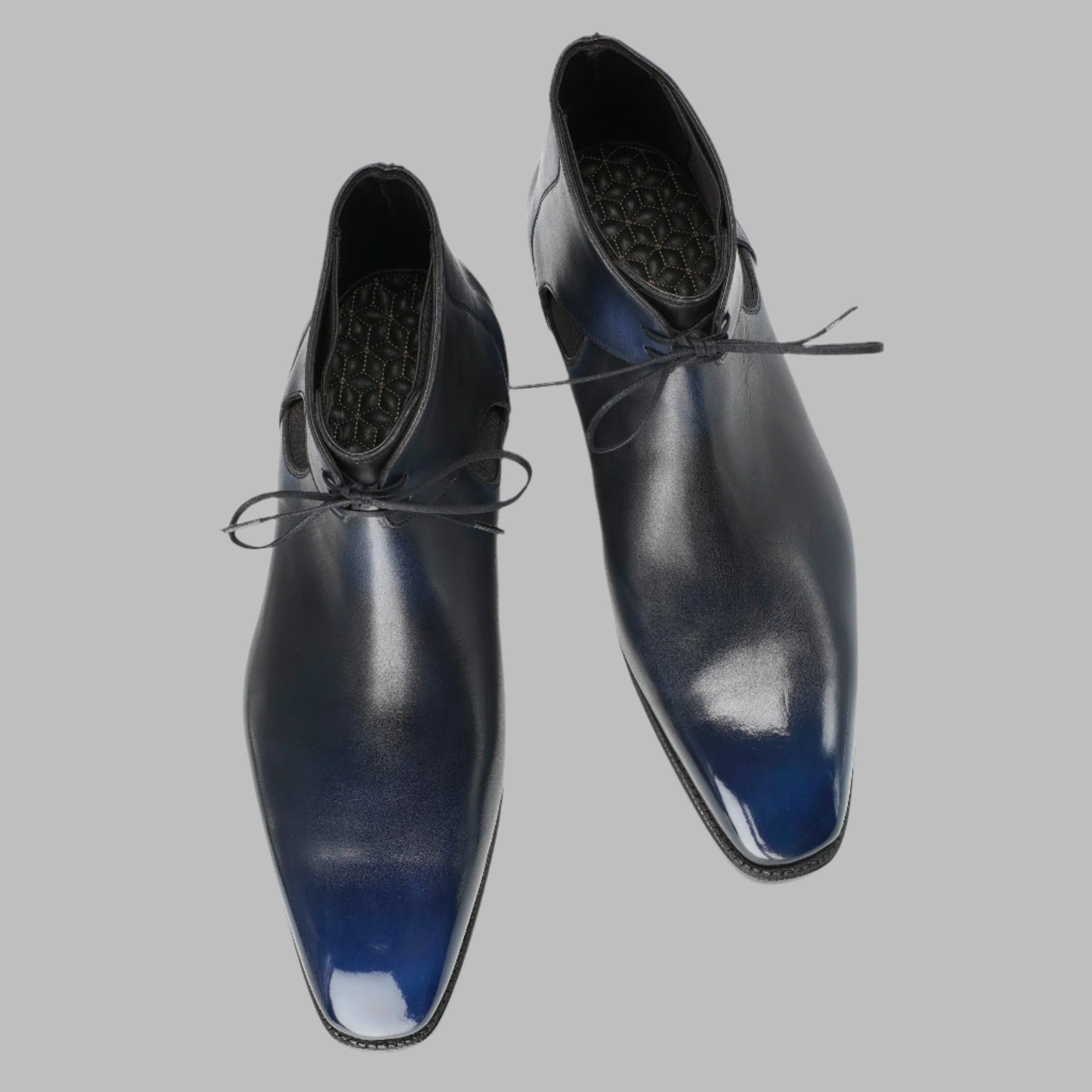 Vellano Westmere Grip Leather Chelsea Boots with Anti Slip Sole for Men
