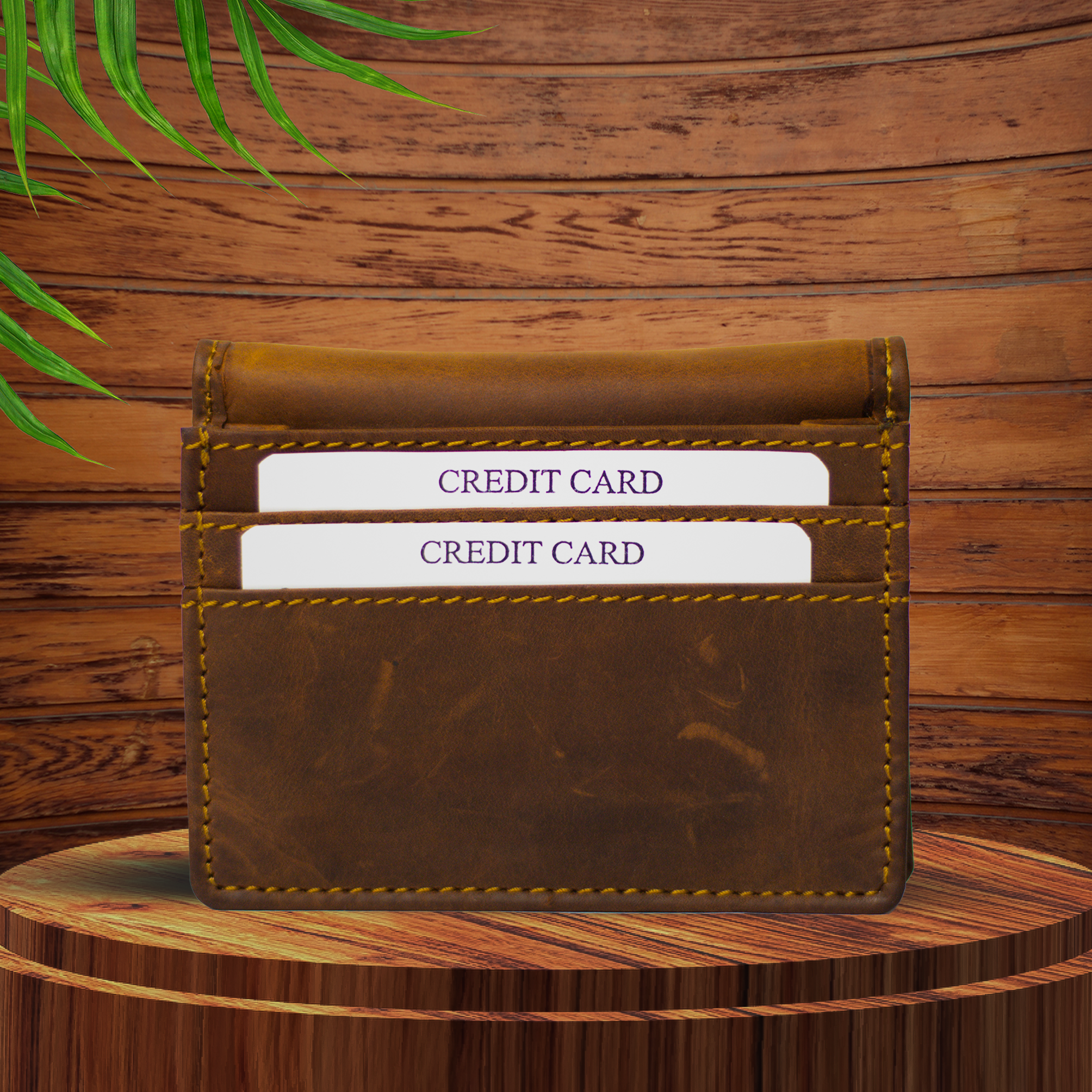 Vellano Strathmere Slim RFID Protected Leather Card Case