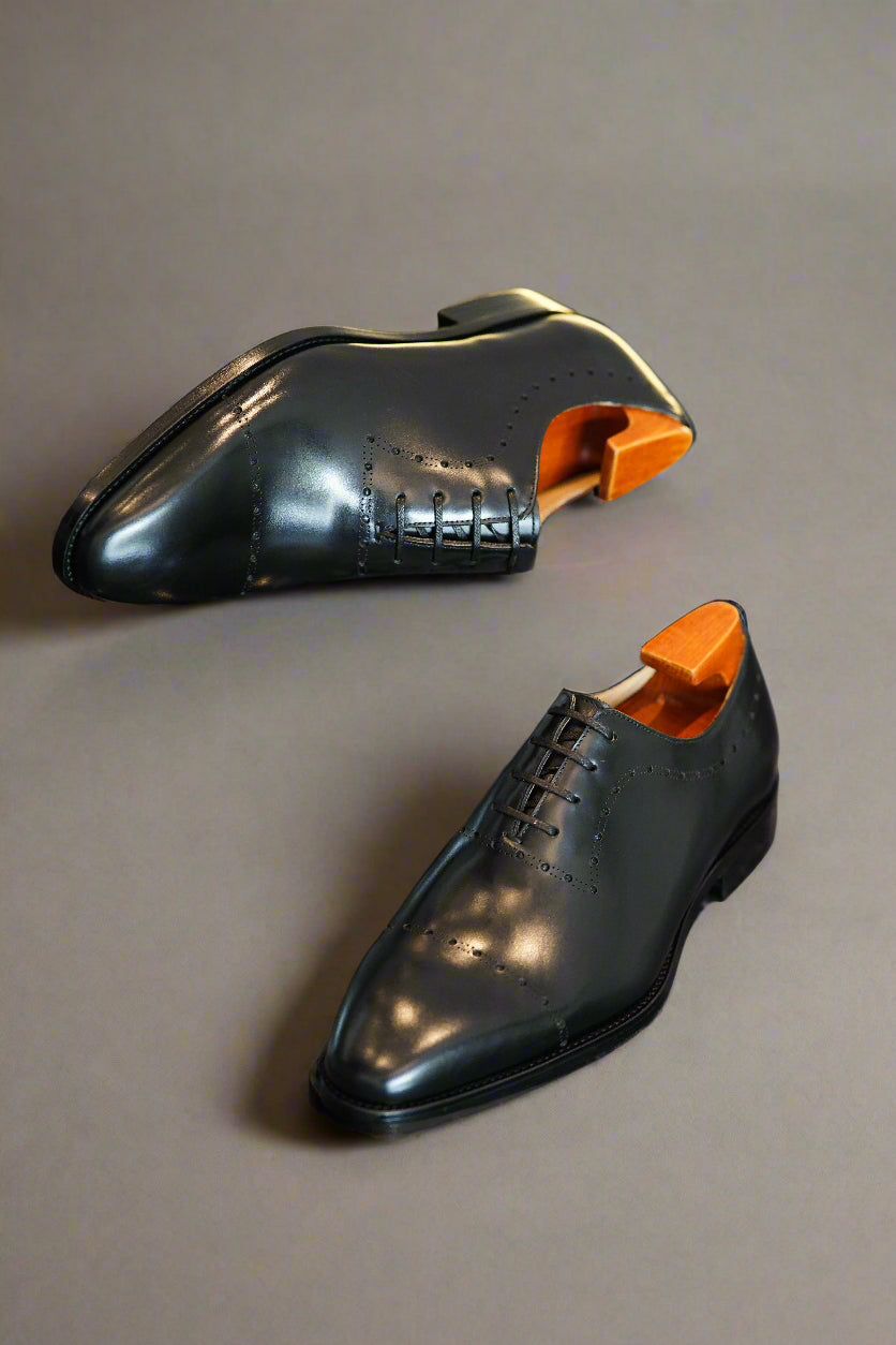 Vellano Halden Brown Leather Lace Up Shoes