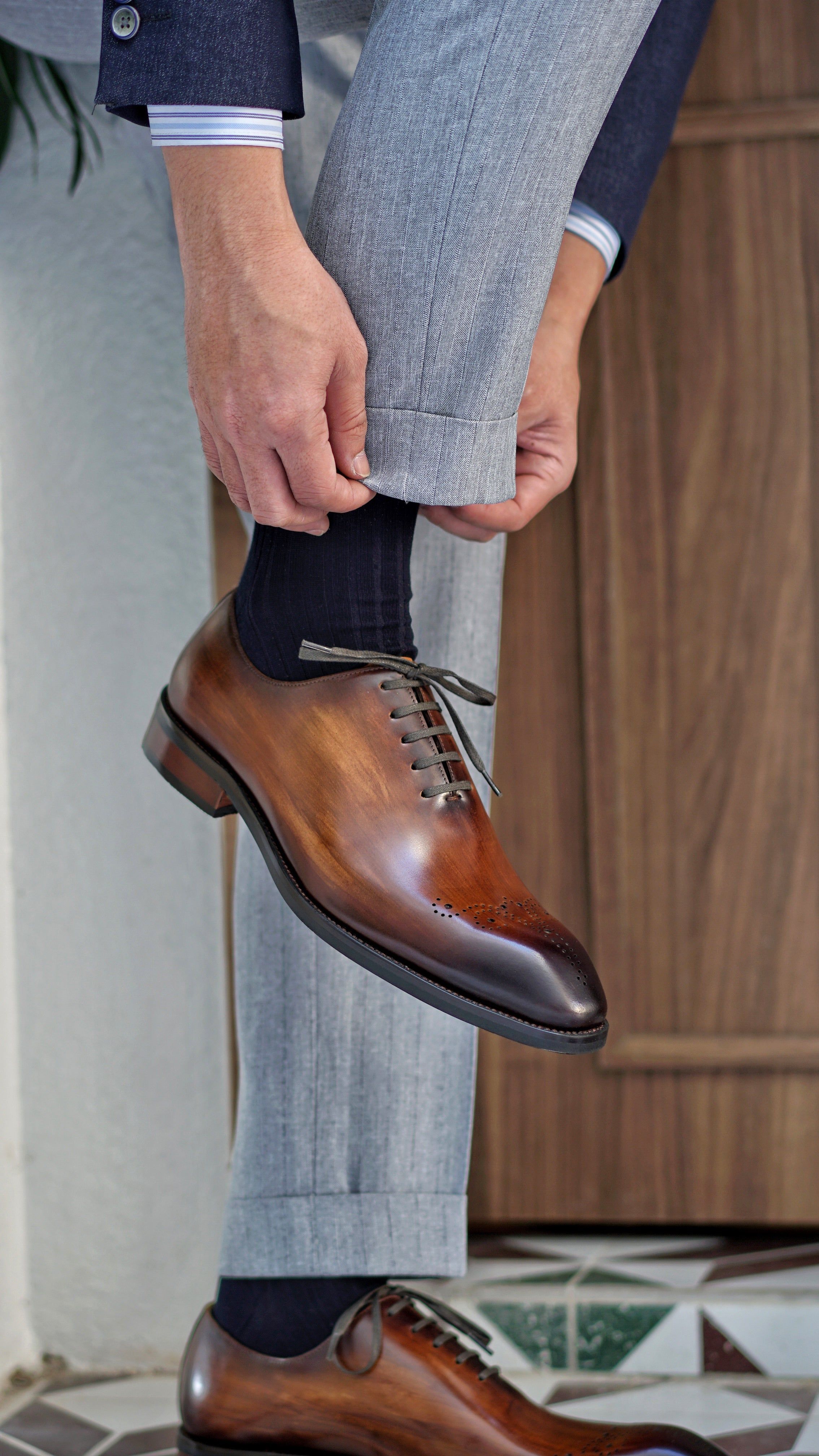 Vellano Pendleton Prime Leather Dress Shoes for Men with All Day Comfort