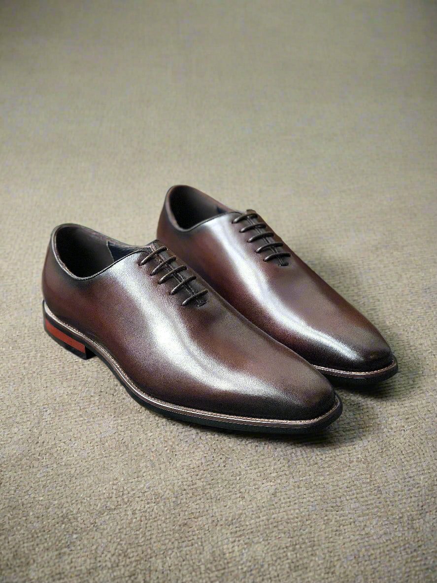 Vellano Martin Black Leather Oxford Shoes