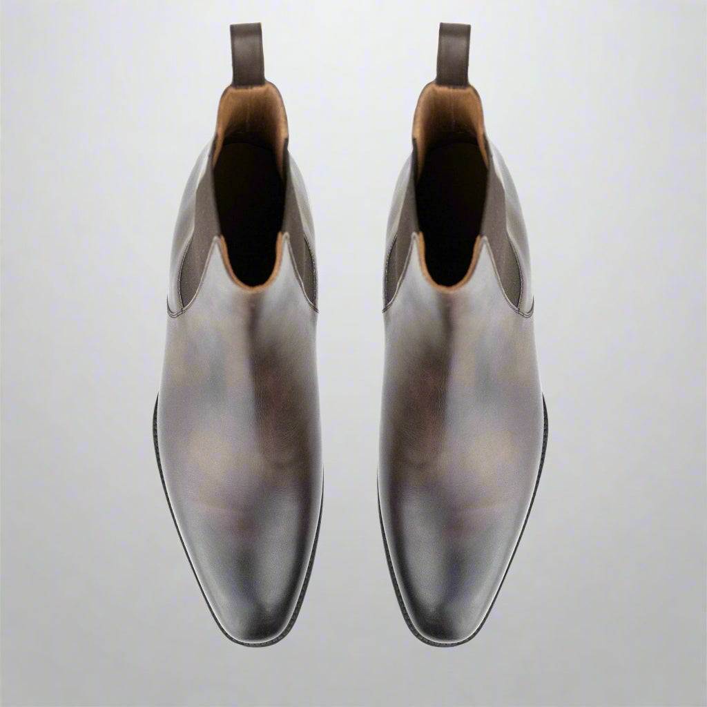Vellano Chelsea Boots Burgundy