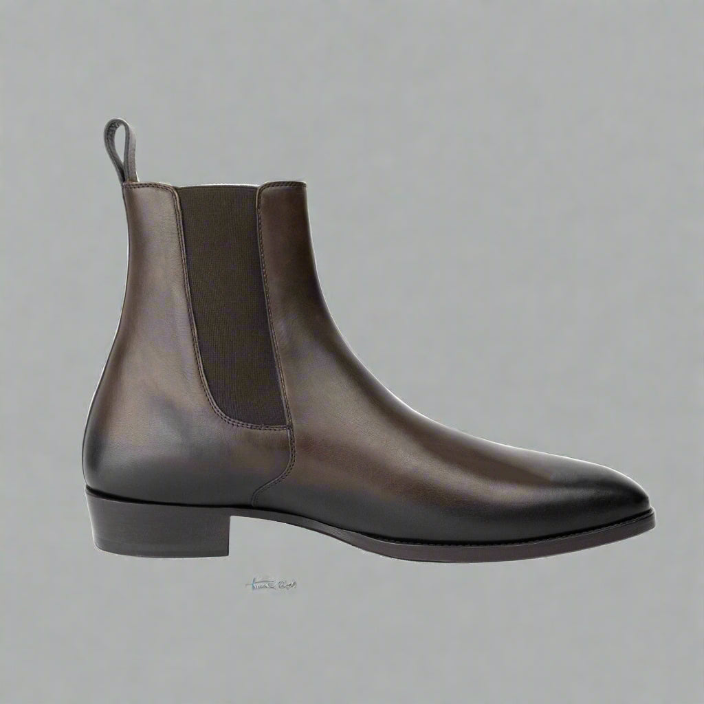 Vellano Chelsea Boots Burgundy