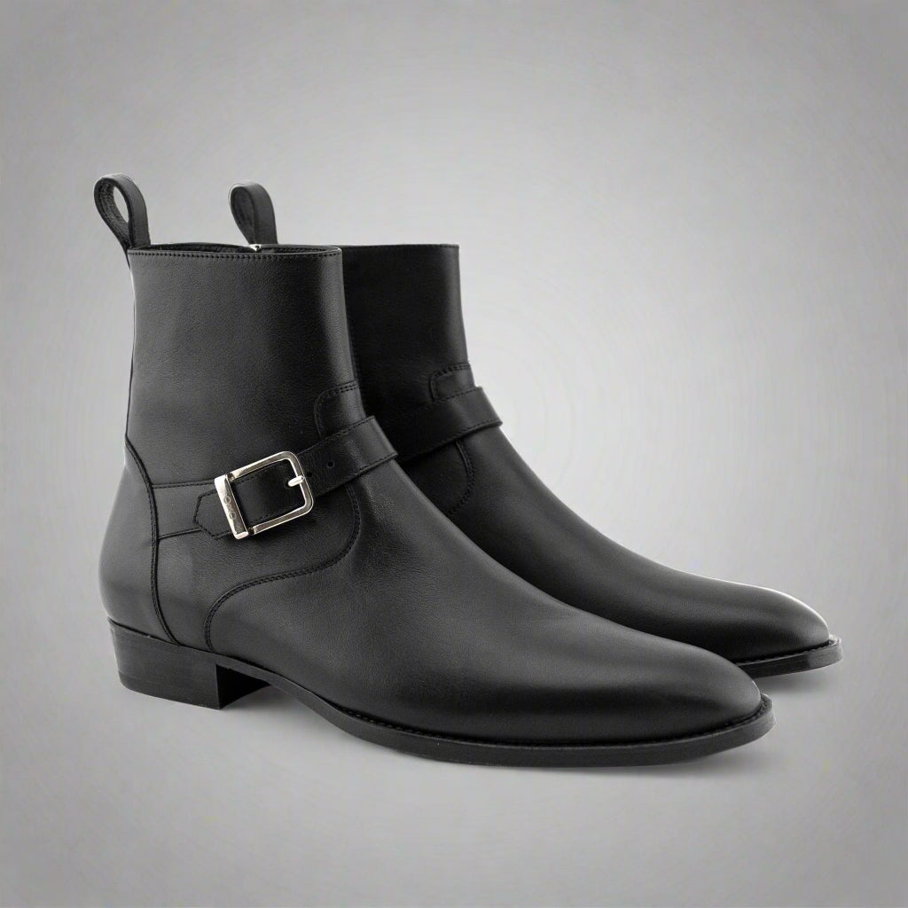 Vellano Strap Boots Black