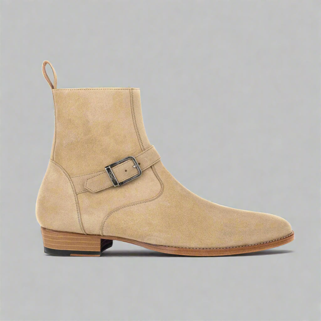 Vellano Strap Boots Brown