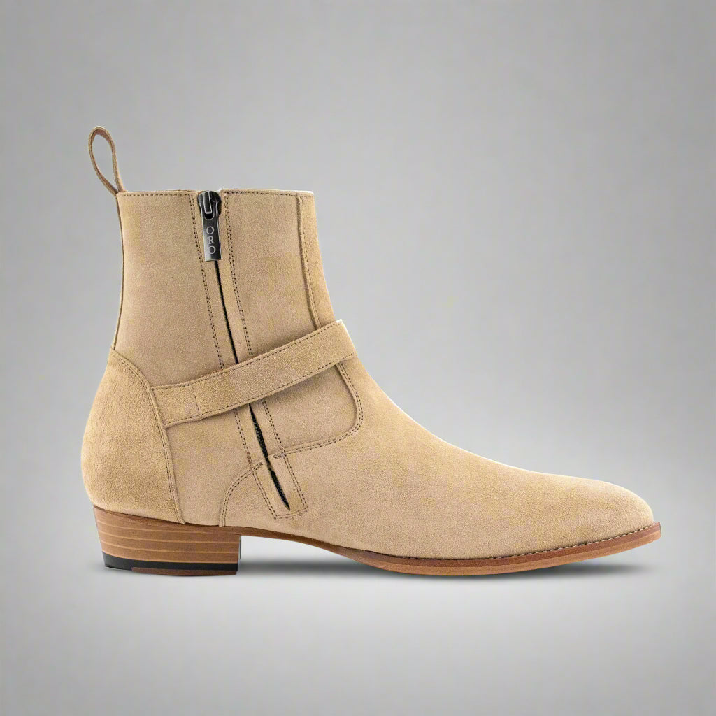 Vellano Strap Boots Brown