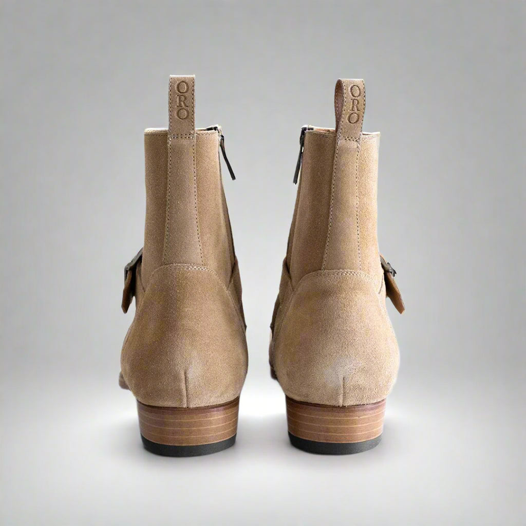 Vellano Strap Boots Brown
