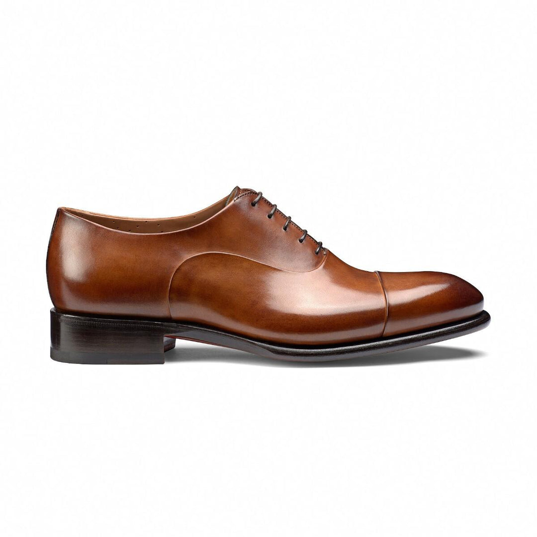 Vellano Luxury Tan Belmont Leather Oxford Shoes