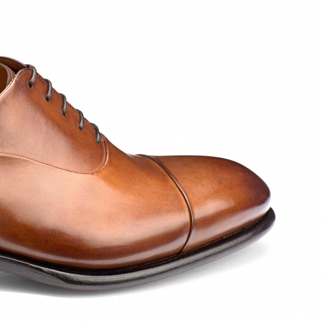 Vellano Luxury Tan Belmont Leather Oxford Shoes