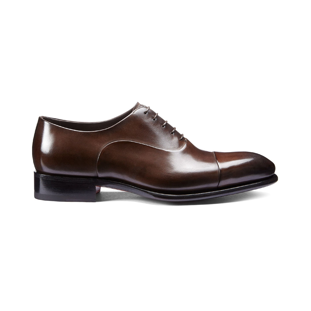 Vellano Premium Royal Brown Belmont Leather Oxford Shoes
