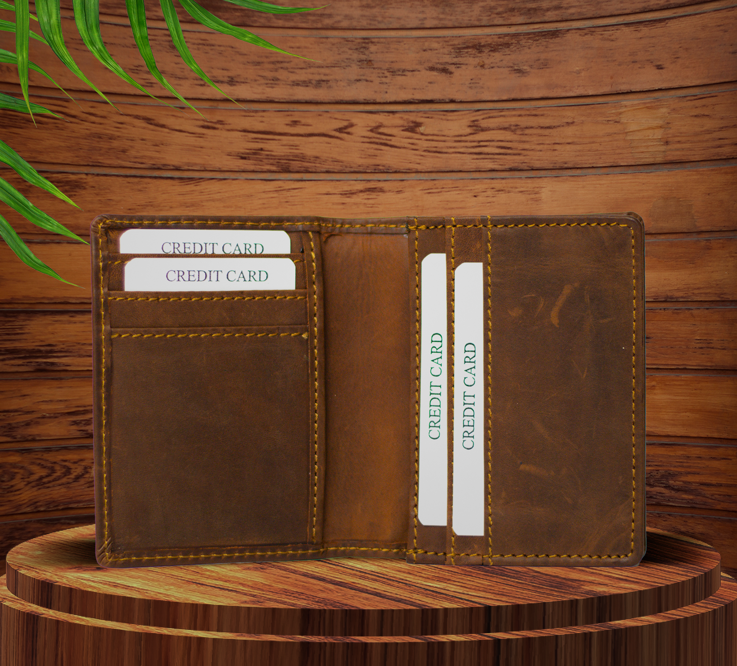 Vellano Strathmere Slim RFID Protected Leather Card Case