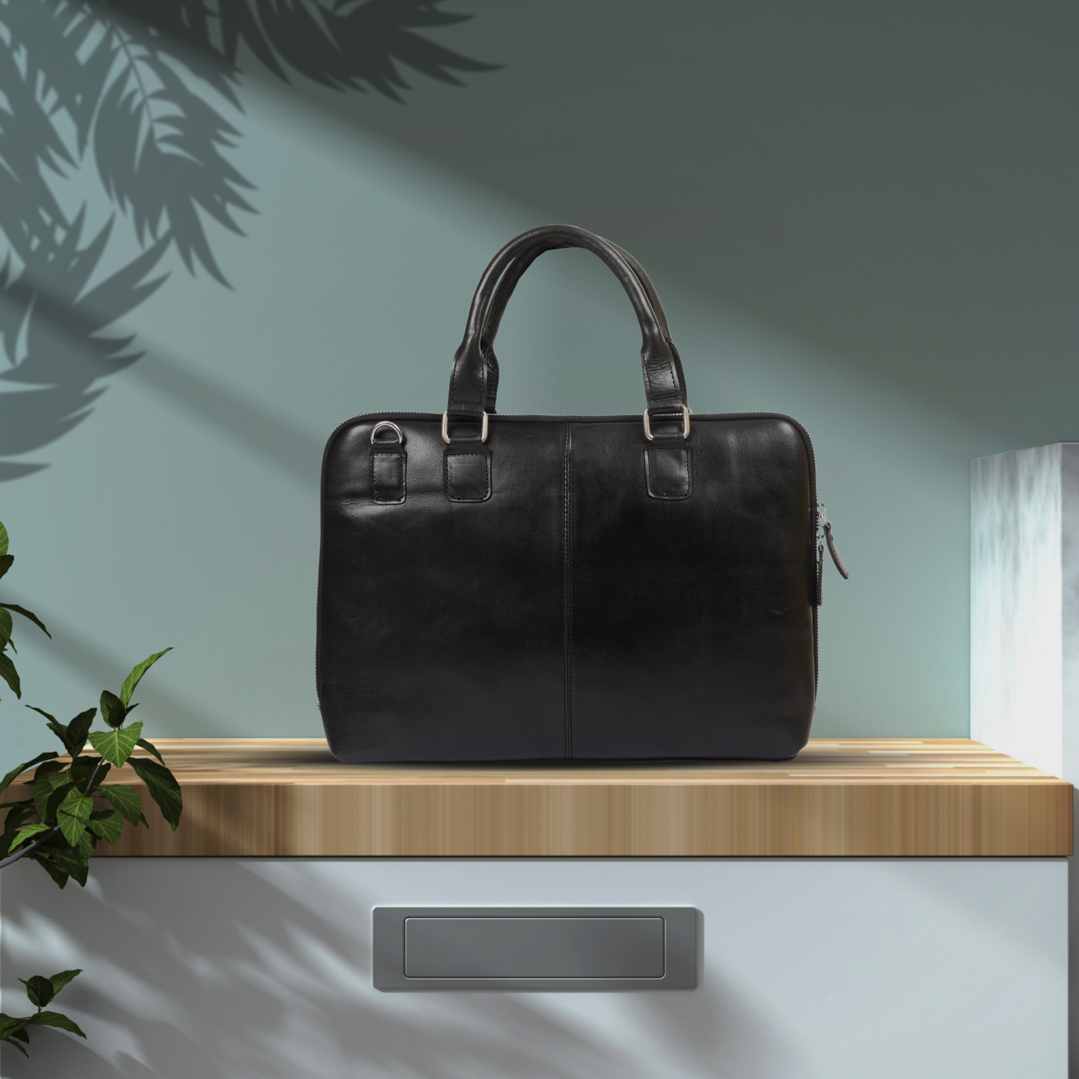 Vellano Stratford Carry Modern Imported Leather Office Bag for Men