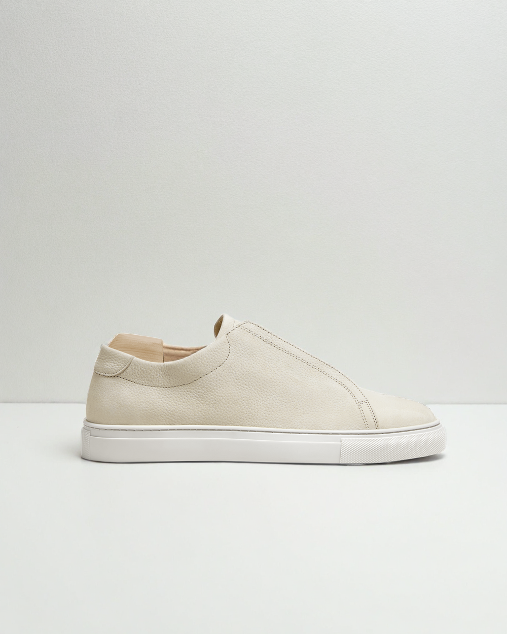 Vellano Alno Beige Nubuck Leather Sneakers