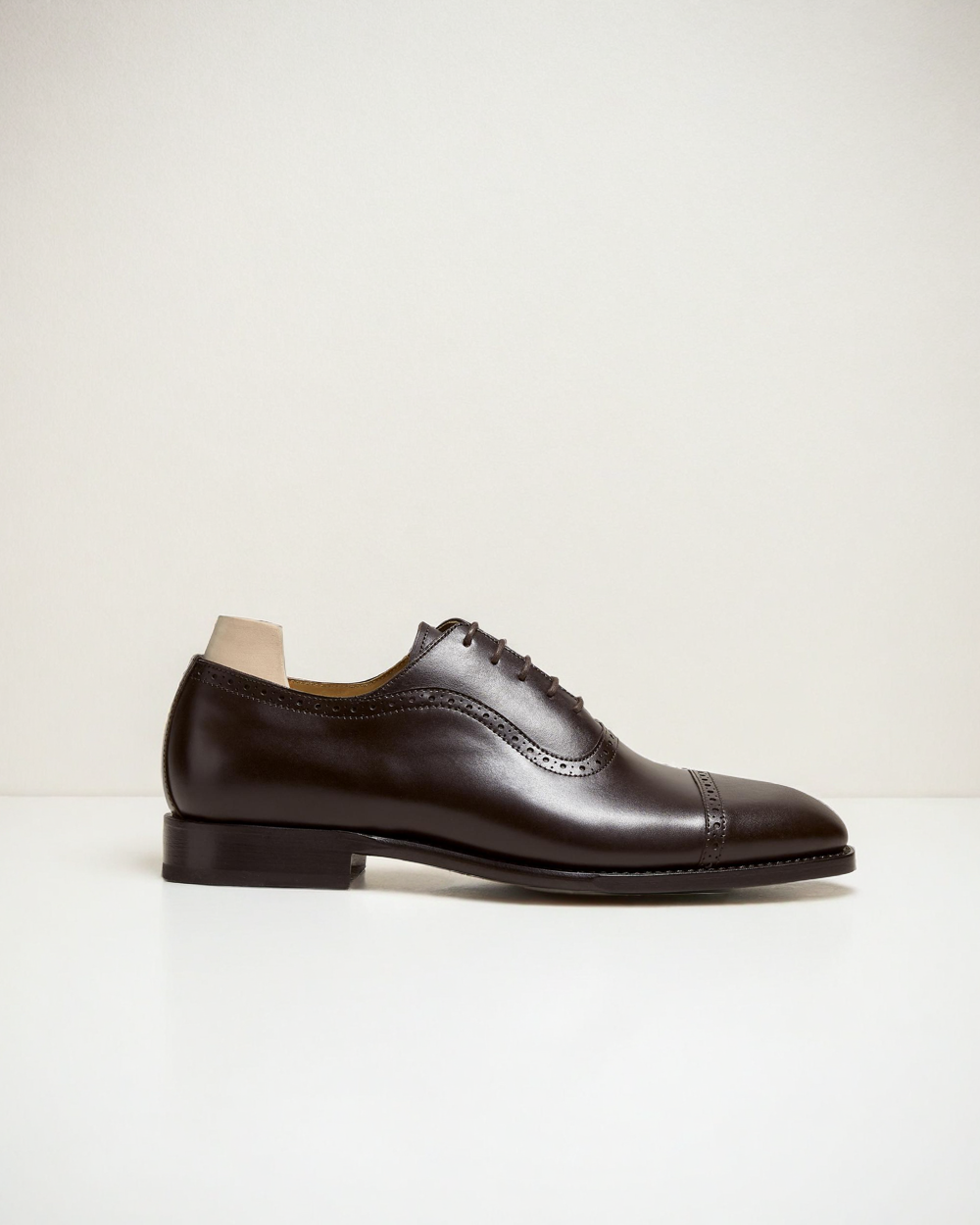 Vellano Skytteholm Dark Brown Leather Oxfords