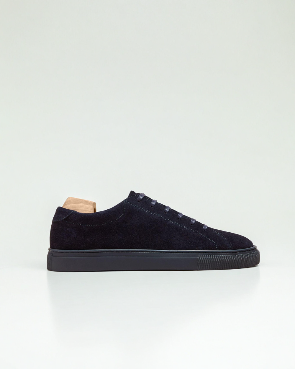 Vellano Oaxen Navy Suede Monochrome Sneakers