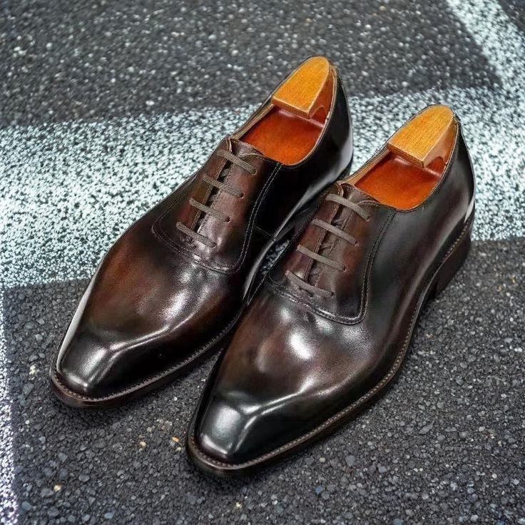 Vellano Elmridge Plain Oxford Lace Ups with Clean Formal Silhouette for Men