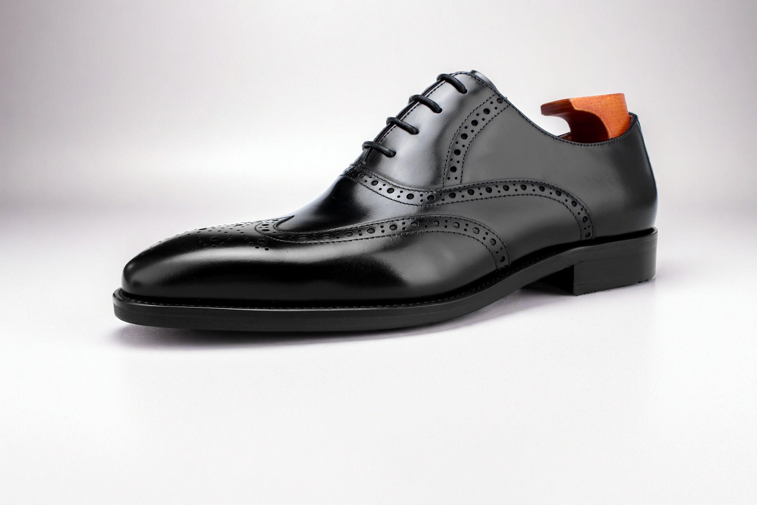 Vellano Mark Brown Wingtip Derby Shoes