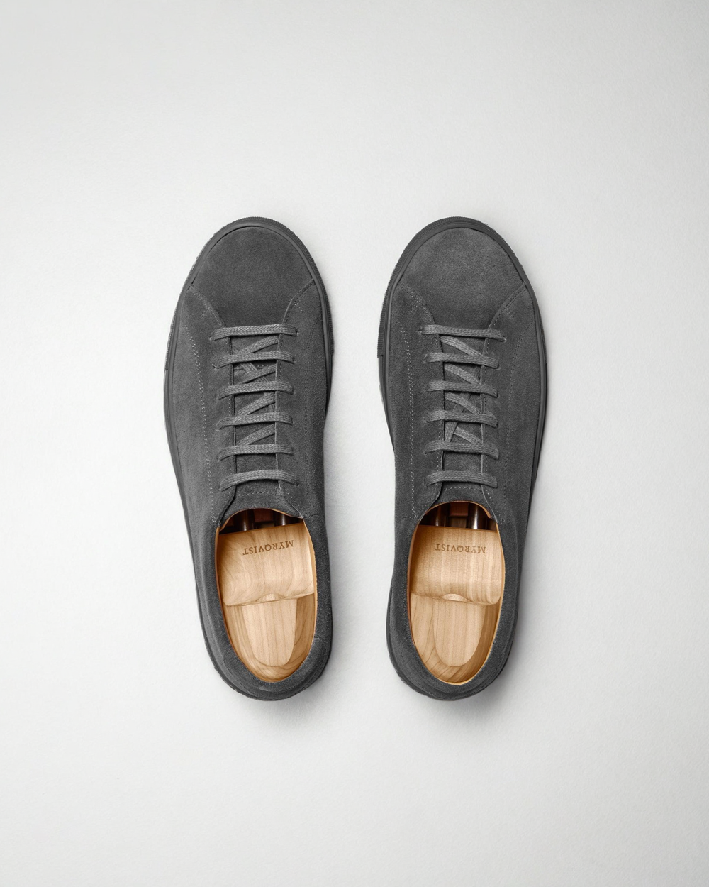 Vellano Dark Grey Suede Sneakers