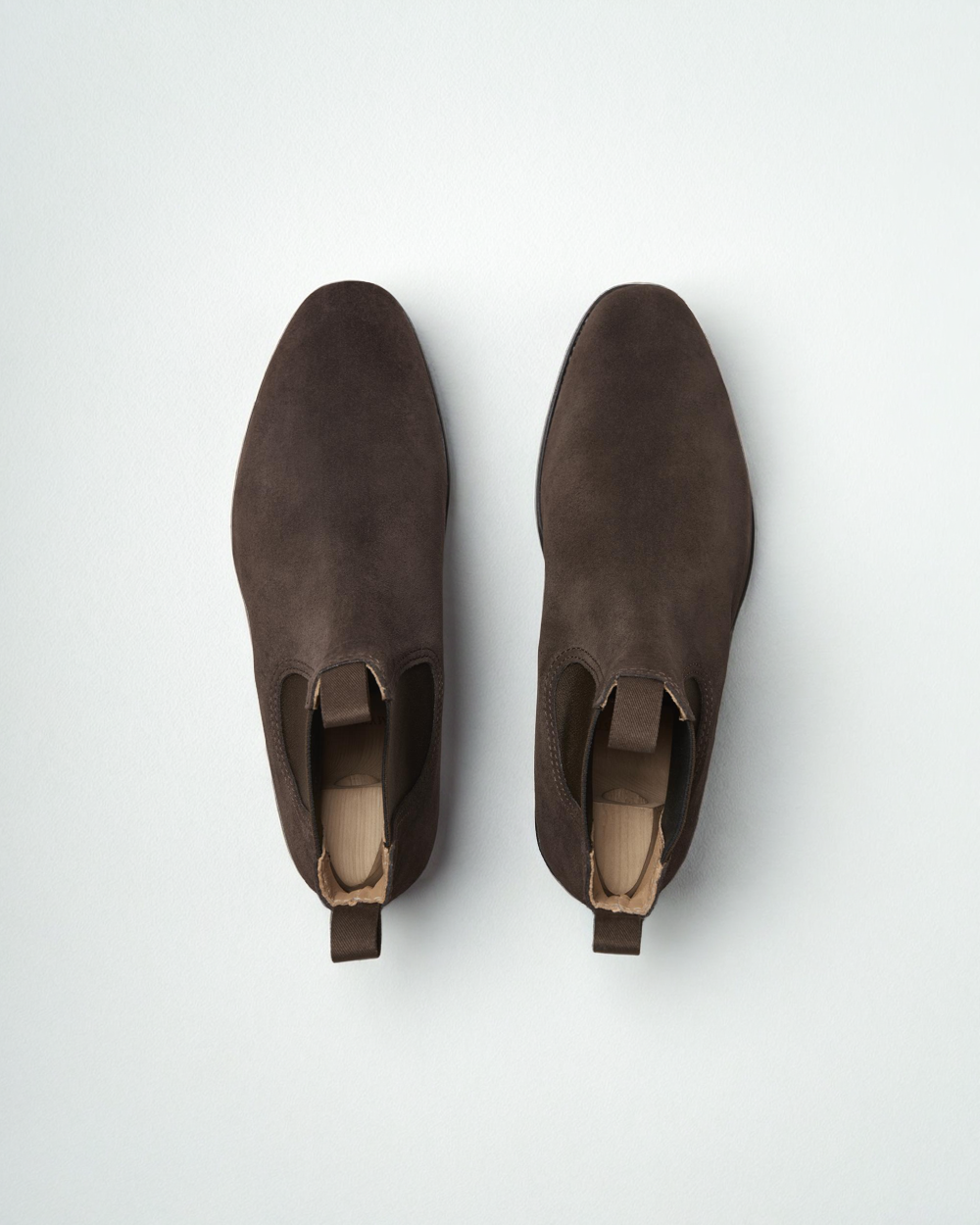 Vellano Gothem Dark Brown Suede Boots