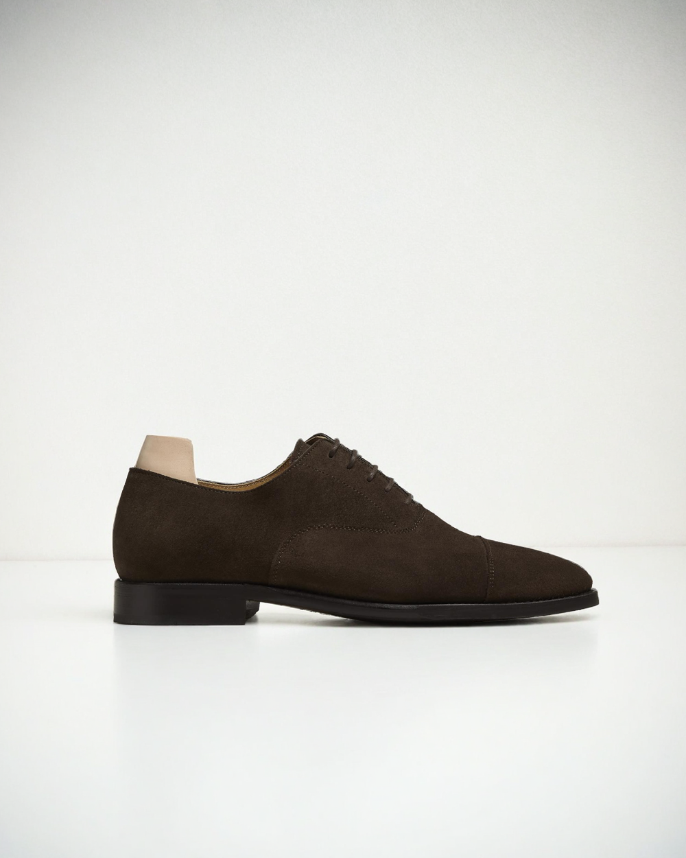 Vellano Appelviken Dark Brown Suede Oxfords