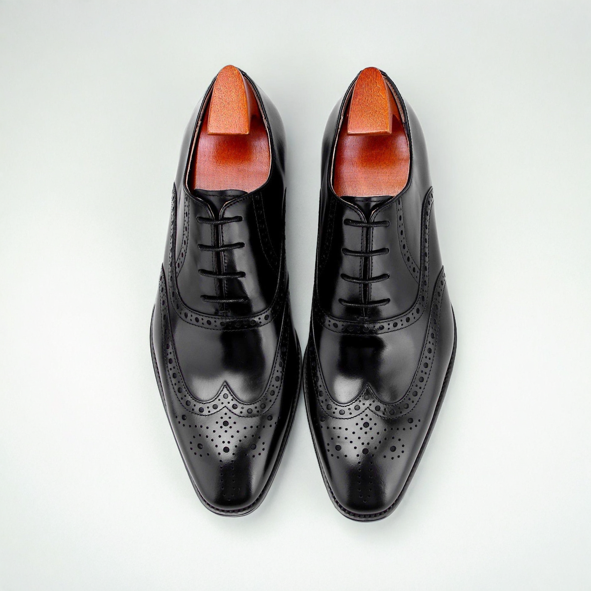 Vellano Mark Brown Wingtip Derby Shoes