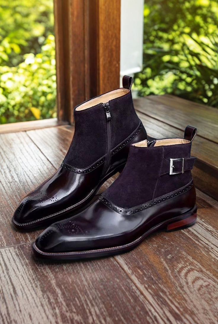 Vellano Montier Leather Monkstrap Shoes