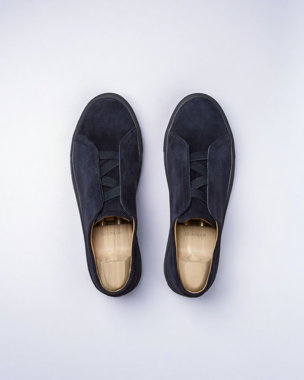 Vellano Alno Midnight Blue Suede Sneakers