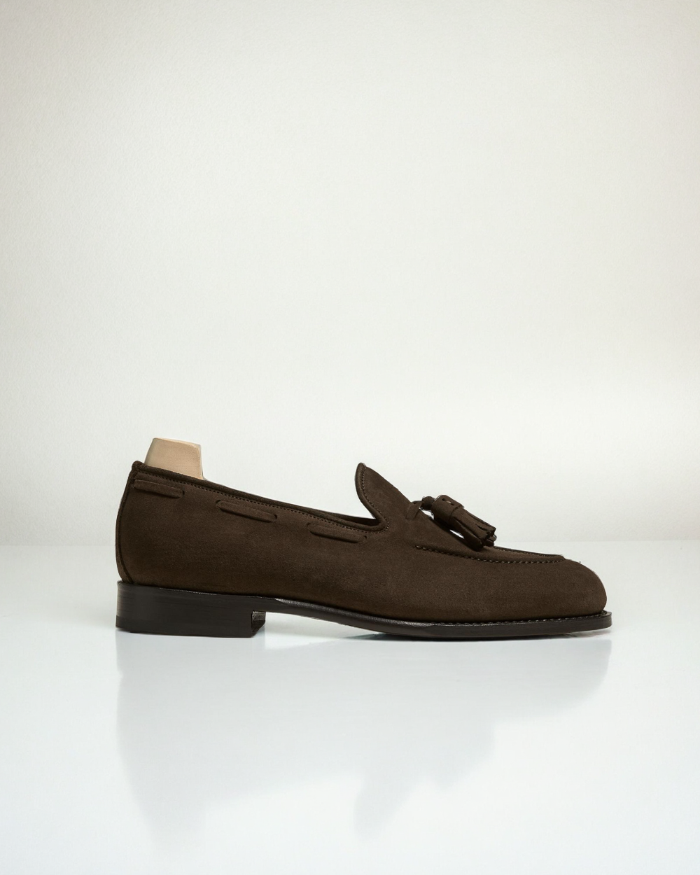 Vellano Molle Dark Brown Suede Loafers