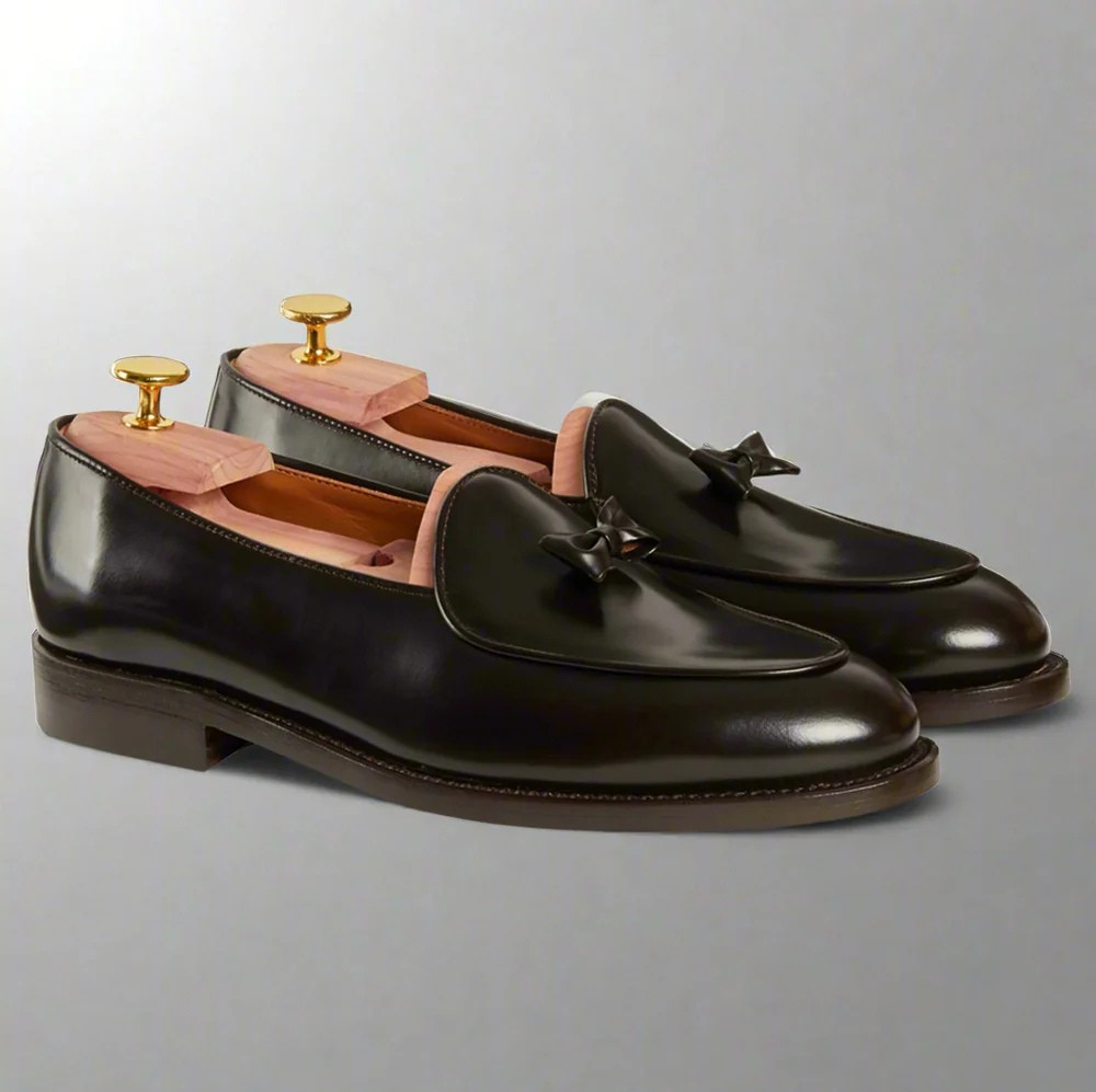 Vellano Ashmoor Dark Brown Leather Loafers